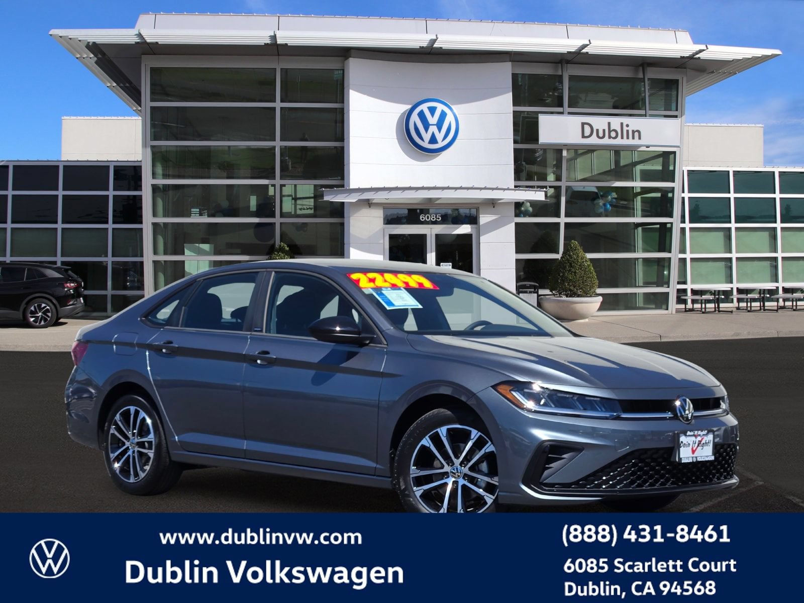 Certified 2025 Volkswagen Jetta Sport FWD image 1