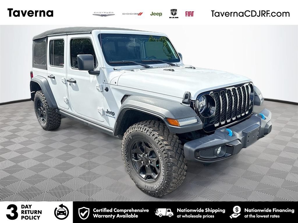 Used 2023 Jeep Wrangler Unlimited w/ Cold Weather Group AWD/4WD image 1