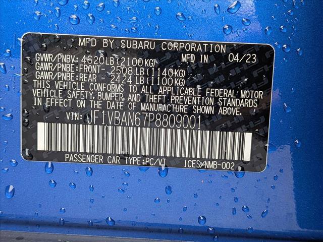 Certified 2023 Subaru WRX Limited image 25