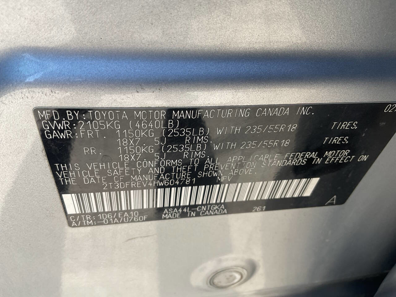 Used 2017 Toyota RAV4 Platinum image 19