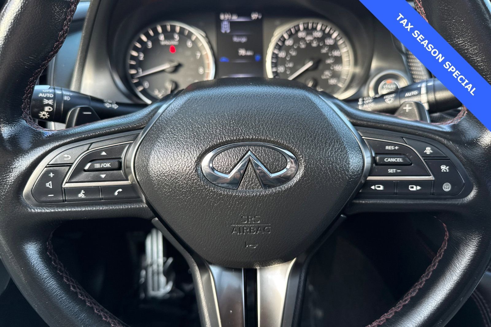 Used 2021 INFINITI Q50 Red Sport 400 w/ Cargo Package image 23