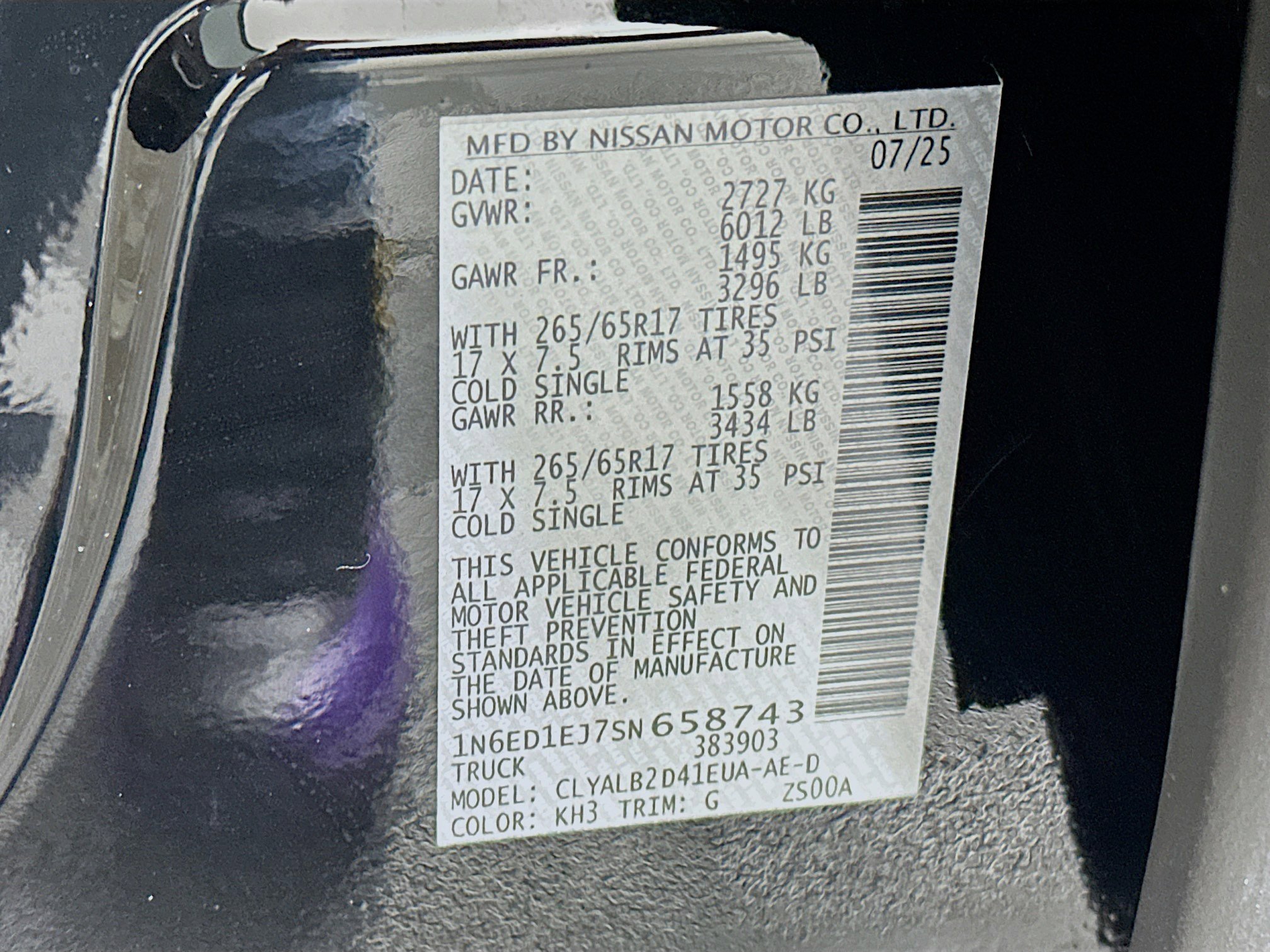 Used 2025 Nissan Frontier SV image 12