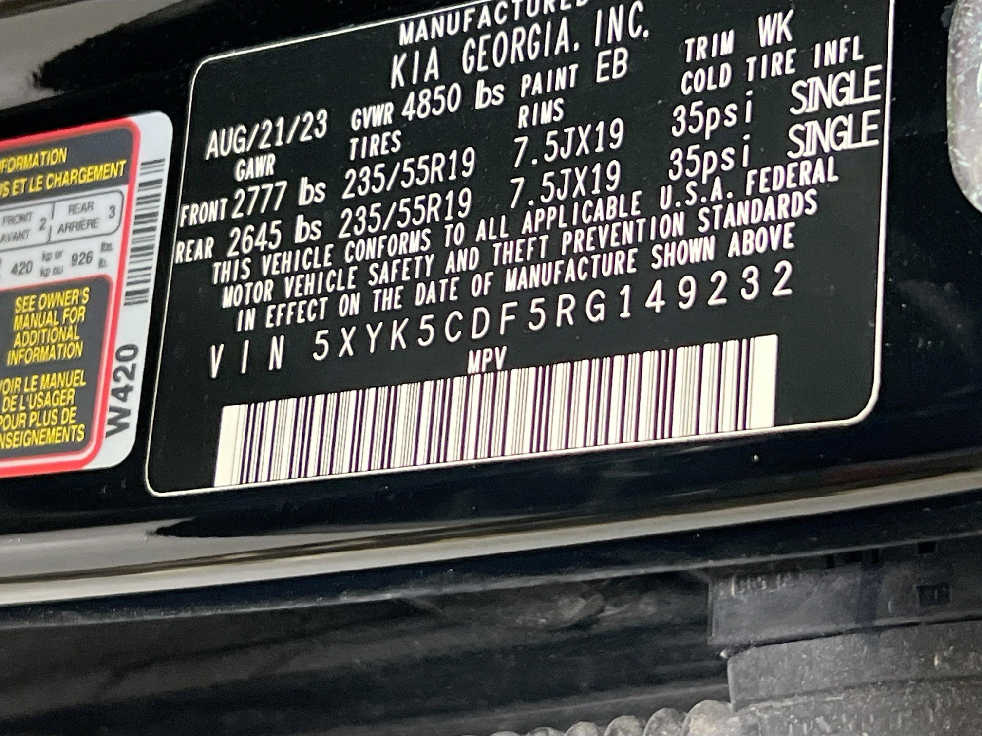 Used 2024 Kia Sportage SX image 32