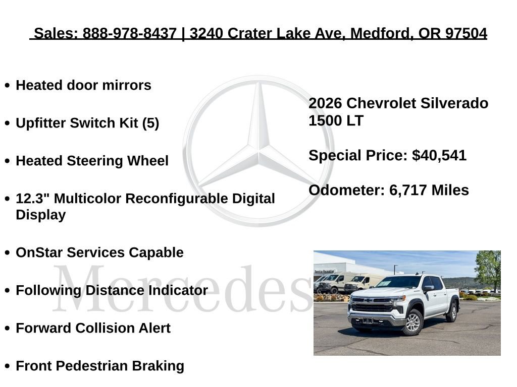 Used 2026 Chevrolet Silverado 1500 LT AWD/4WD image 30