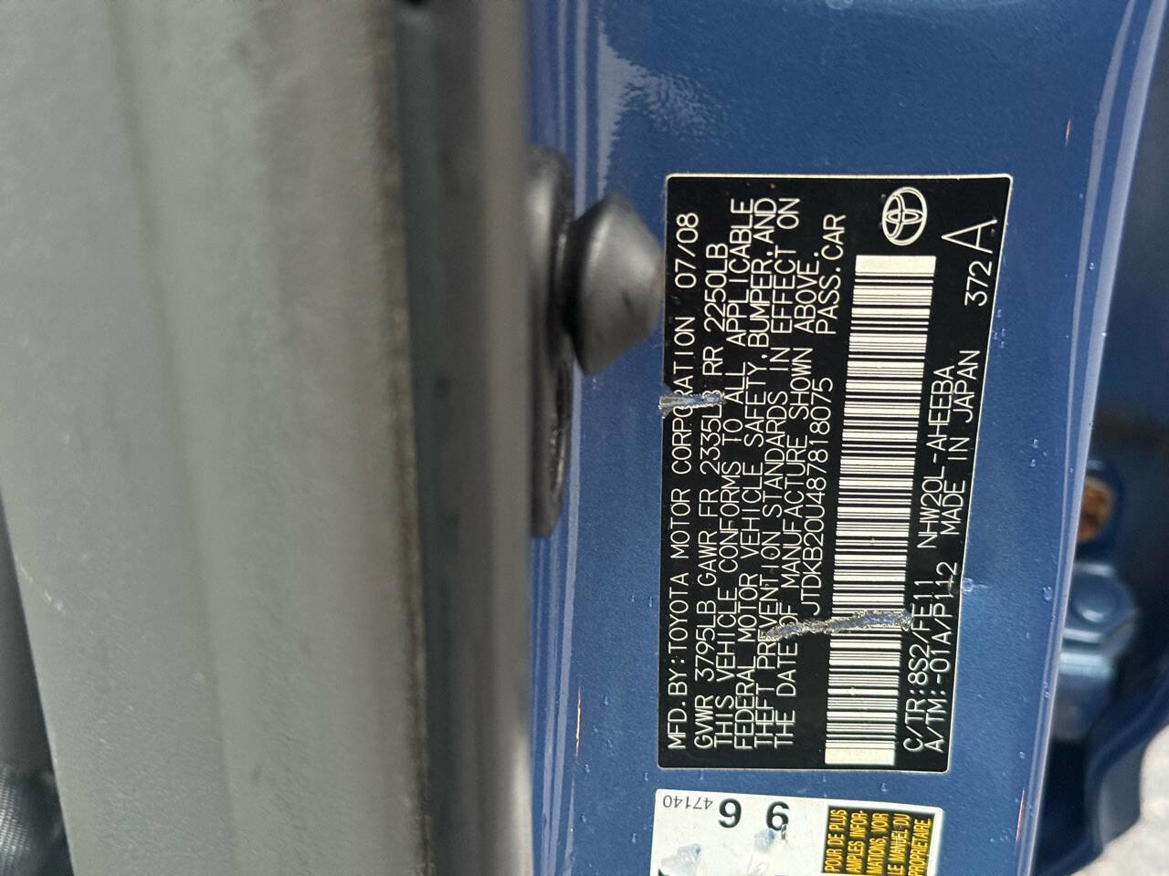 Used 2008 Toyota Prius Touring image 13