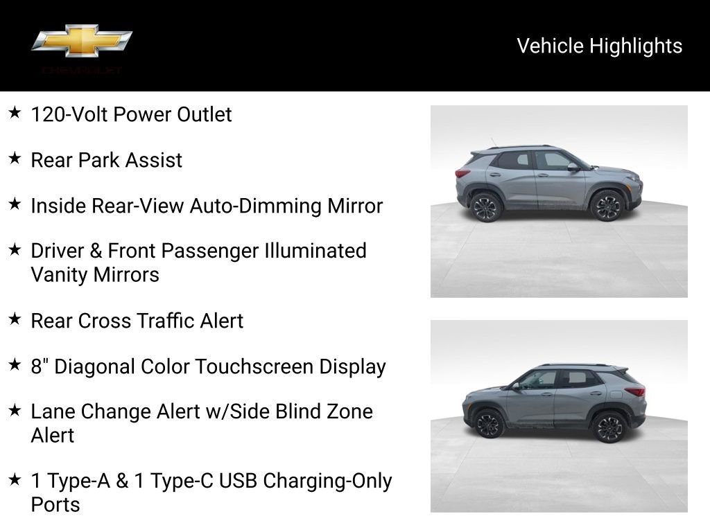 Certified 2023 Chevrolet TrailBlazer LT w/ Convenience Package image 19