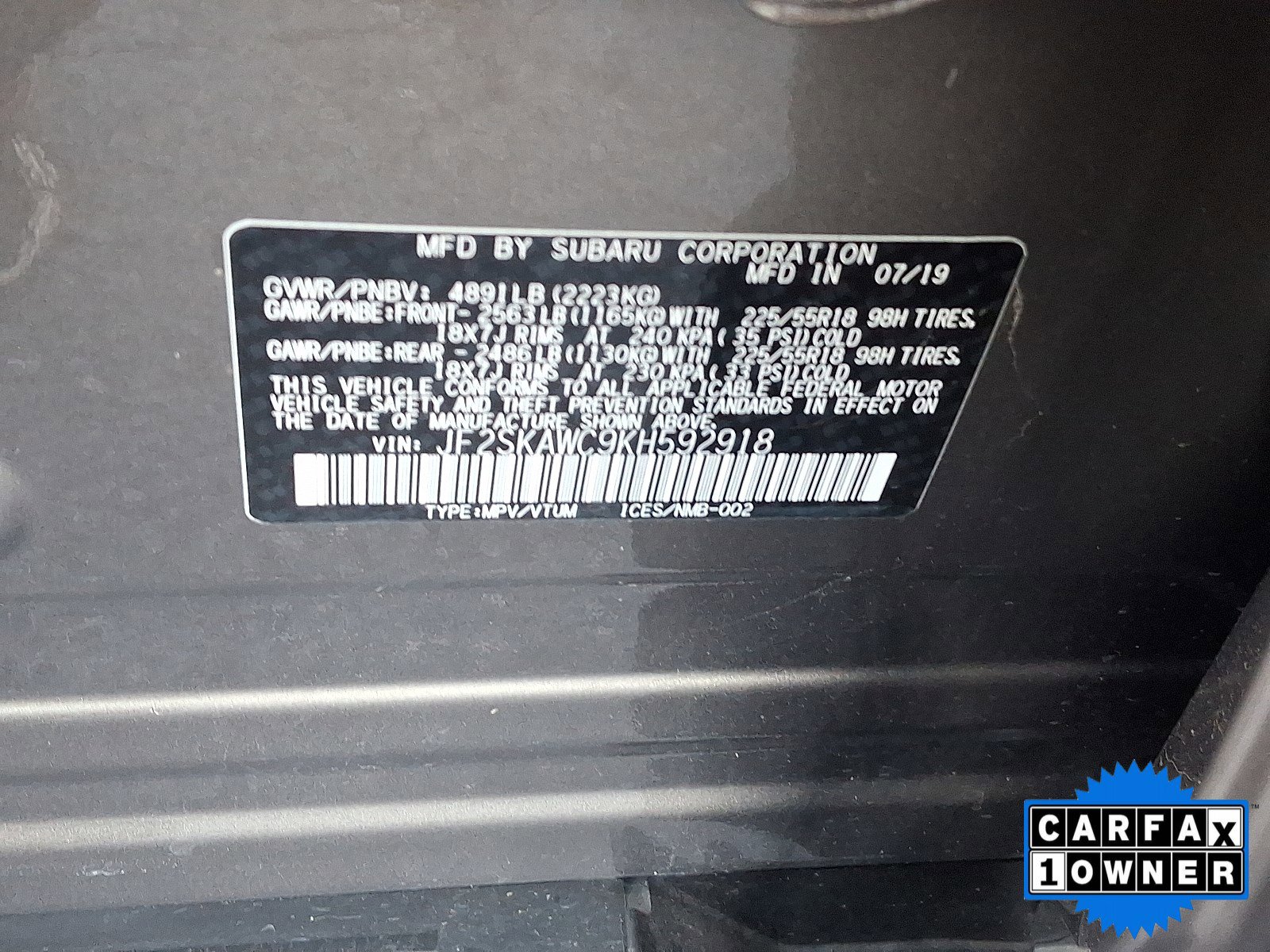 Used 2019 Subaru Forester Touring image 56