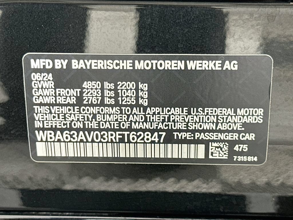 Certified 2024 BMW 430i Gran Coupe w/ Premium Package RWD image 33