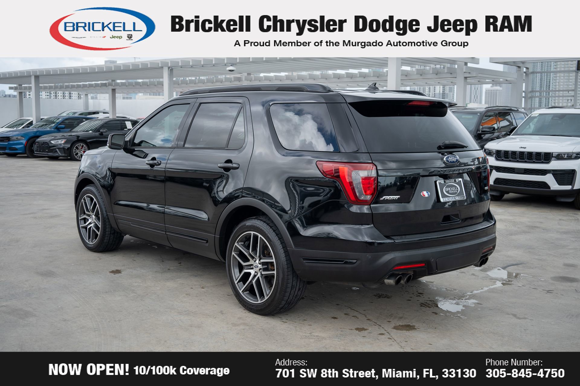 Used 2018 Ford Explorer Sport w/ Equipment Group 401A image 7