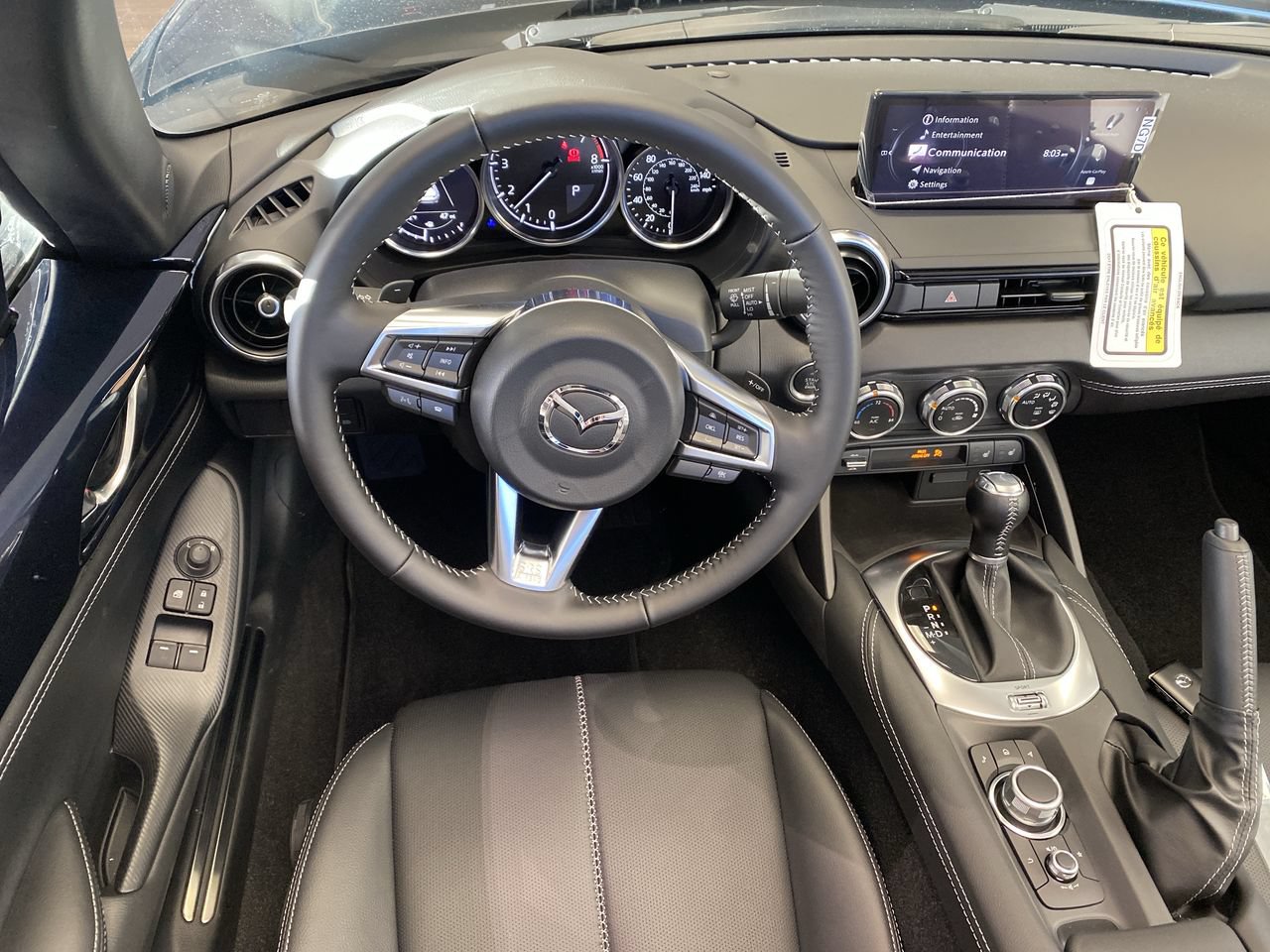 Certified 2025 MAZDA MX-5 Miata RF Grand Touring w/ Weather Package RWD image 3