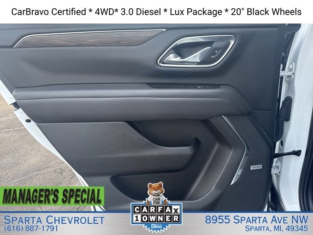 Certified 2023 Chevrolet Tahoe LT w/ Luxury Package AWD/4WD image 19