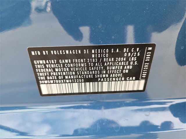 New 2026 Volkswagen Jetta S image 10