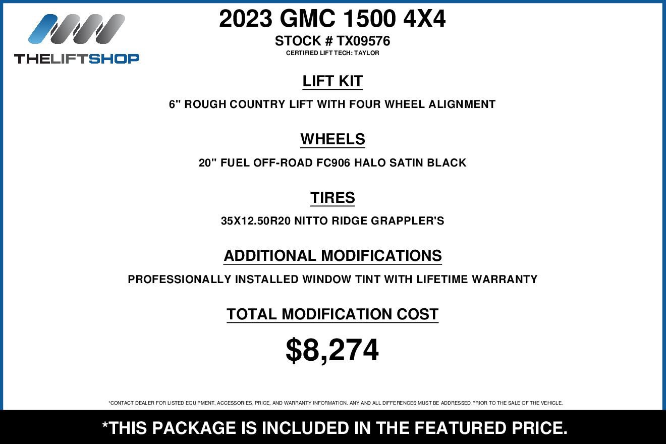 Used 2023 GMC Sierra 1500 AT4 w/ Technology Package AWD/4WD image 2