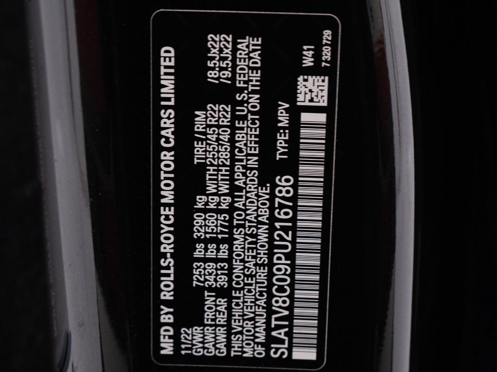 Certified 2023 Rolls-Royce Cullinan Black Badge w/ Driver's Package AWD/4WD image 58