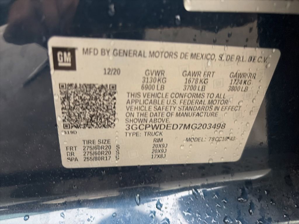 Used 2021 Chevrolet Silverado 1500 RST w/ Bed Protection Package RWD image 33