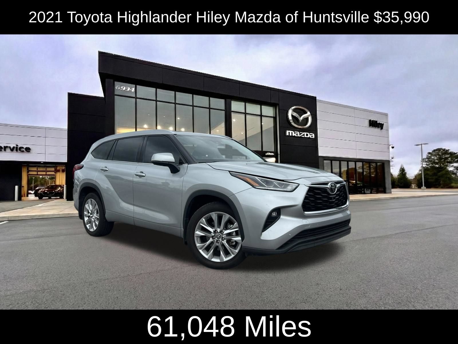 Used 2021 Toyota Highlander Limited FWD image 1