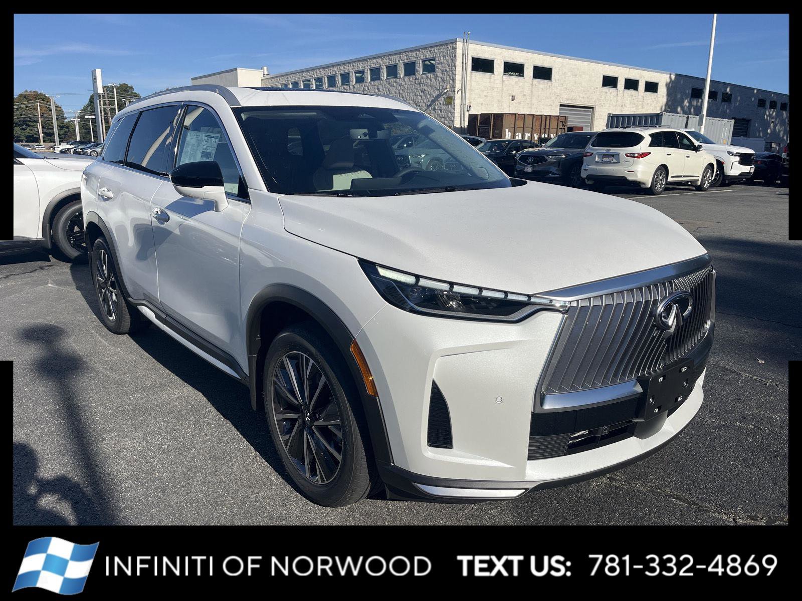 New 2026 INFINITI QX60 Luxe w/ Cargo Package