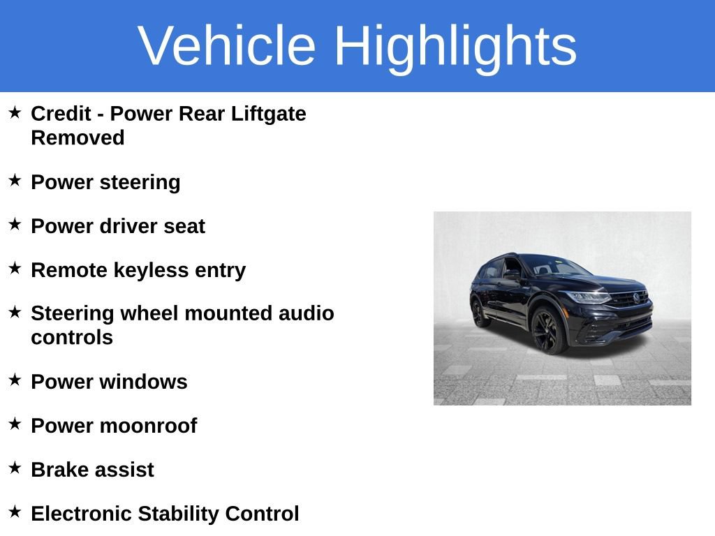 Used 2023 Volkswagen Tiguan SE R-Line FWD image 3
