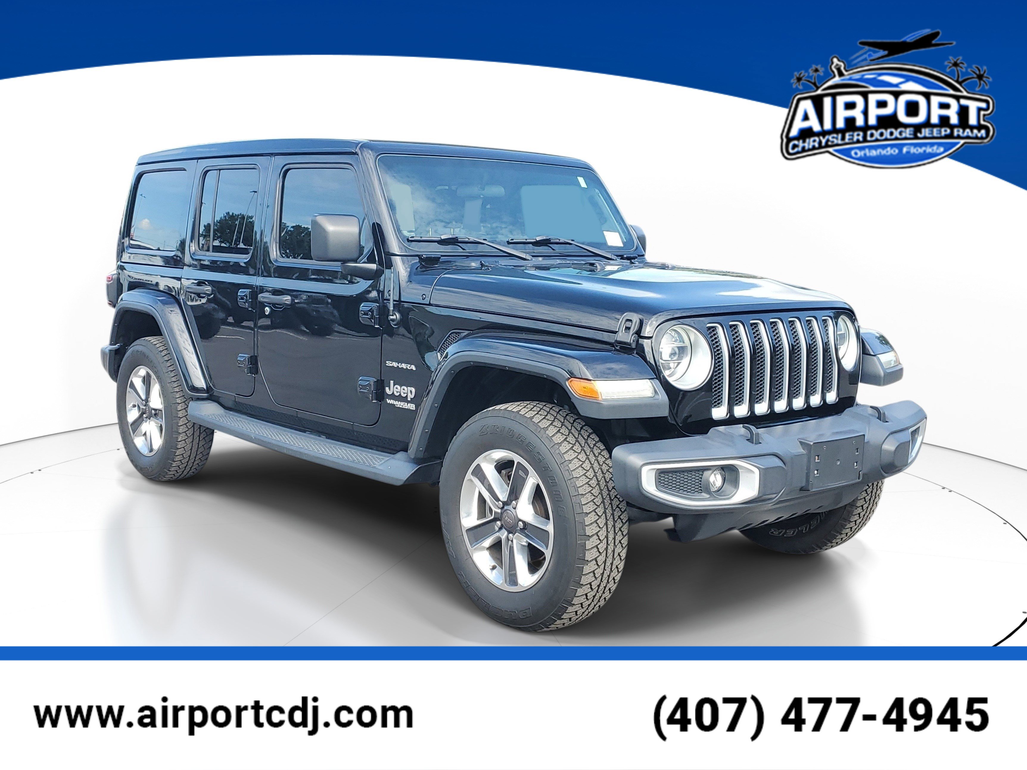 Used 2019 Jeep Wrangler Unlimited Sahara w/ Safety Group