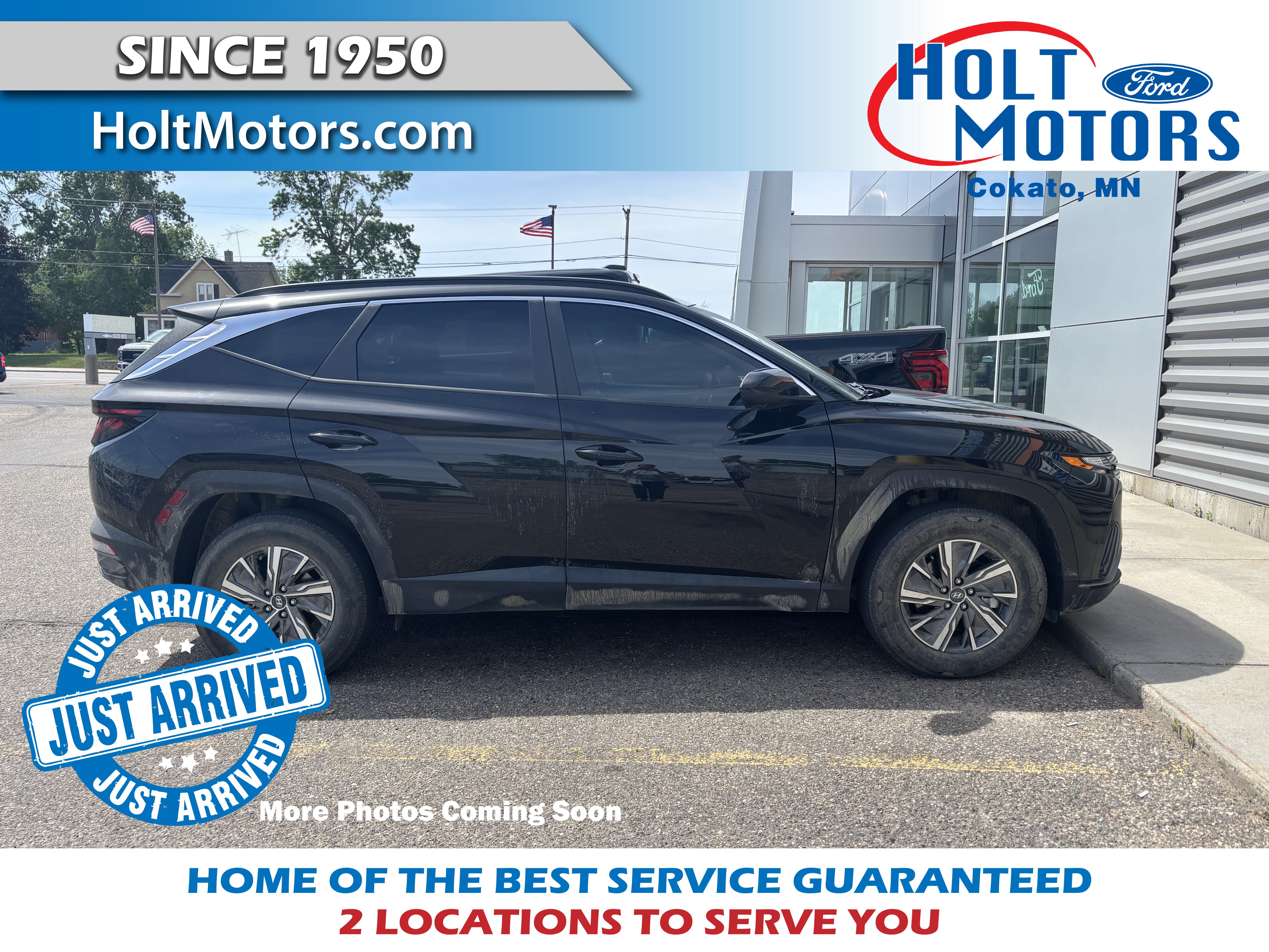 Used 2024 Hyundai Tucson Blue AWD/4WD image 1