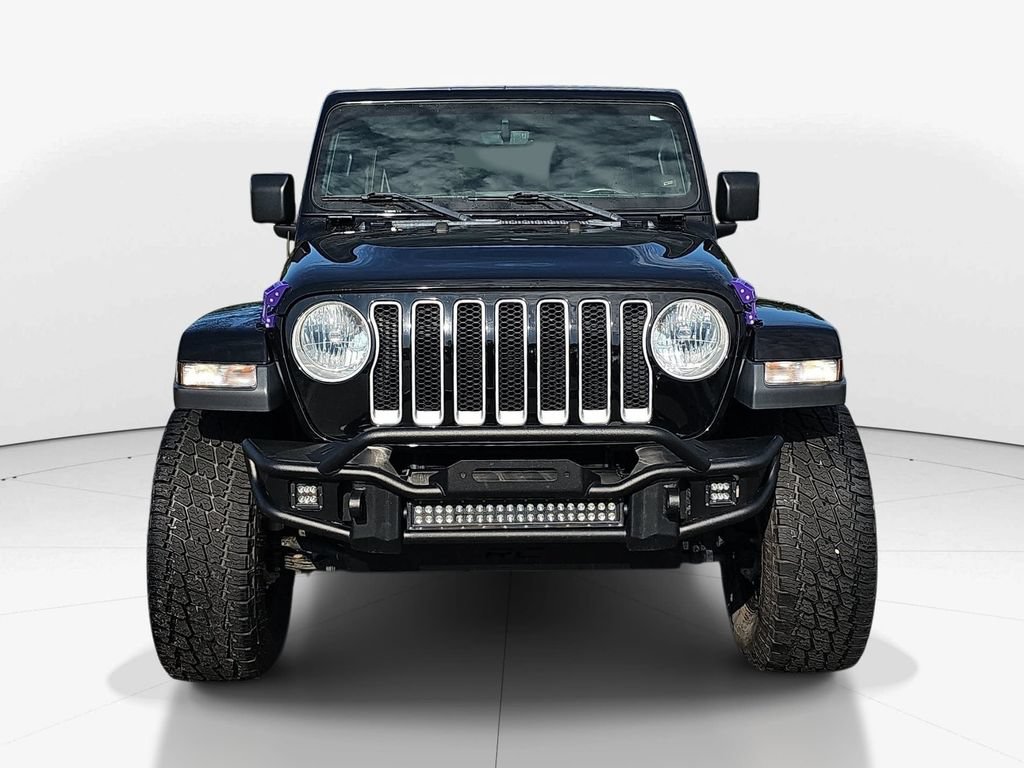 Used 2019 Jeep Wrangler Unlimited Sahara w/ Uconnect 4C Nav & Sound Group AWD/4WD image 12