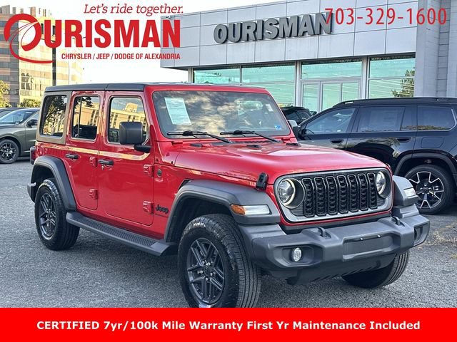 Used 2024 Jeep Wrangler Unlimited Sport AWD/4WD video 1