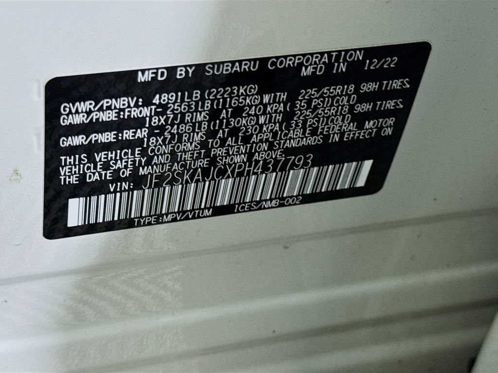 Certified 2023 Subaru Forester Sport AWD/4WD image 37
