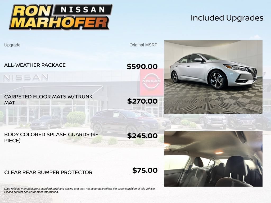 Used 2023 Nissan Sentra SV w/ All-Weather Package FWD image 6