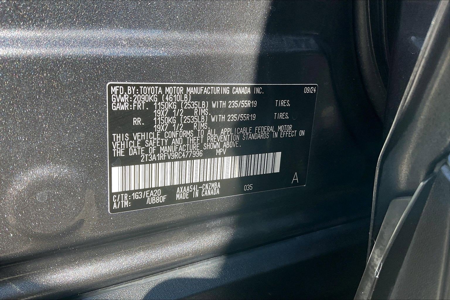 Used 2024 Toyota RAV4 XLE Premium w/ Weather Package AWD/4WD image 37