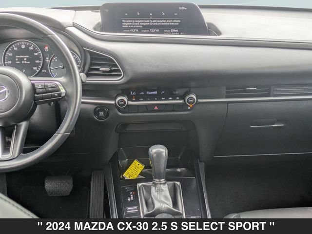 Certified 2024 MAZDA CX-30 AWD 2.5 S w/ Select Sport Pkg image 26