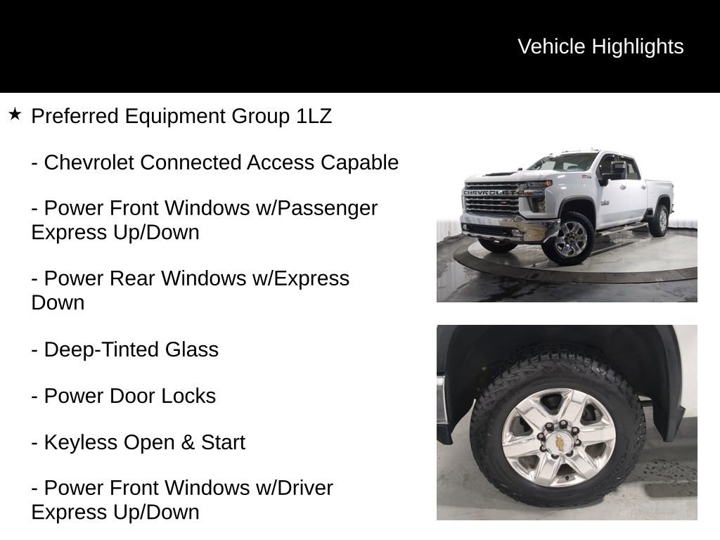 Used 2022 Chevrolet Silverado 2500 LTZ w/ LTZ Texas Edition AWD/4WD image 7