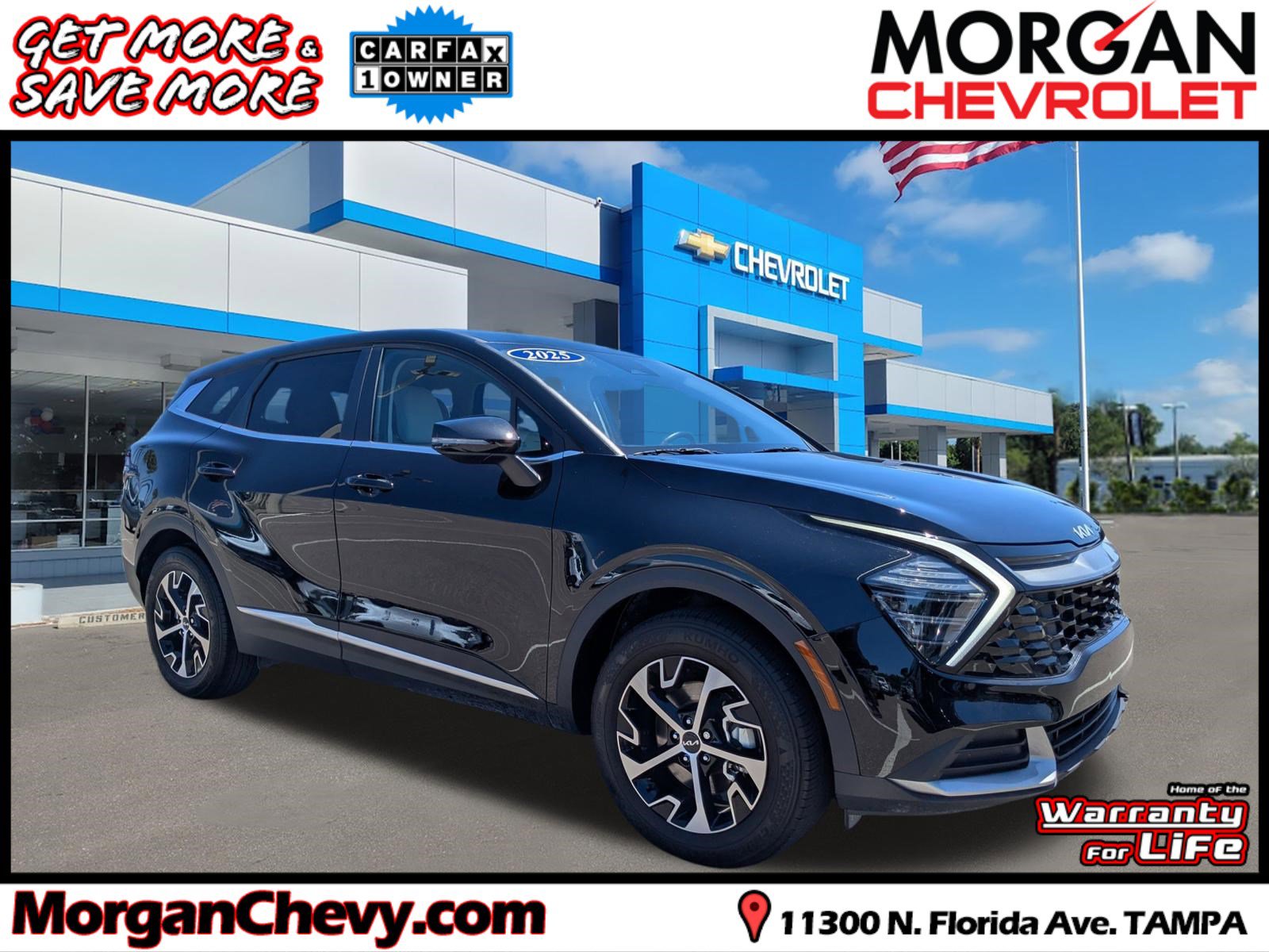 Used 2025 Kia Sportage EX FWD image 1