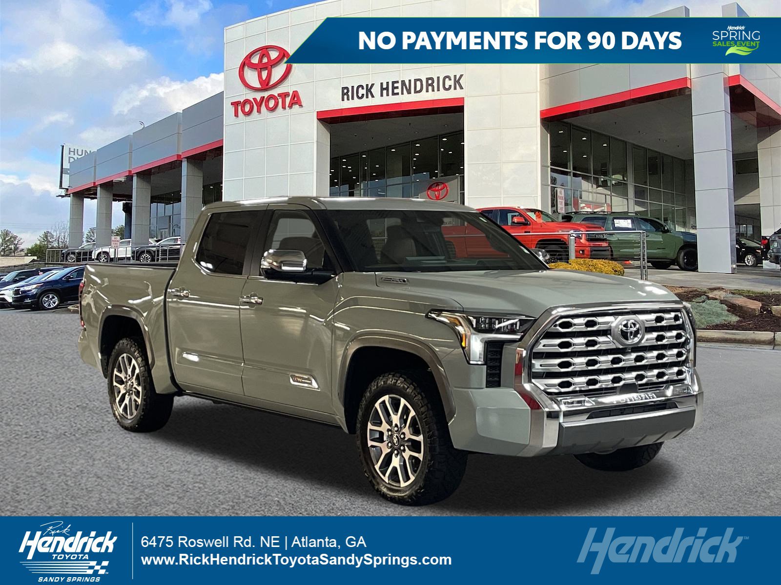 Certified 2026 Toyota Tundra 1794 Edition AWD/4WD image 1
