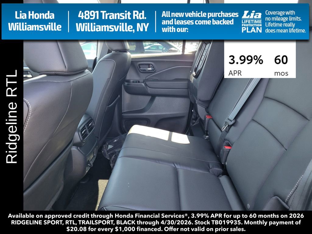 New 2026 Honda Ridgeline RTL image 29