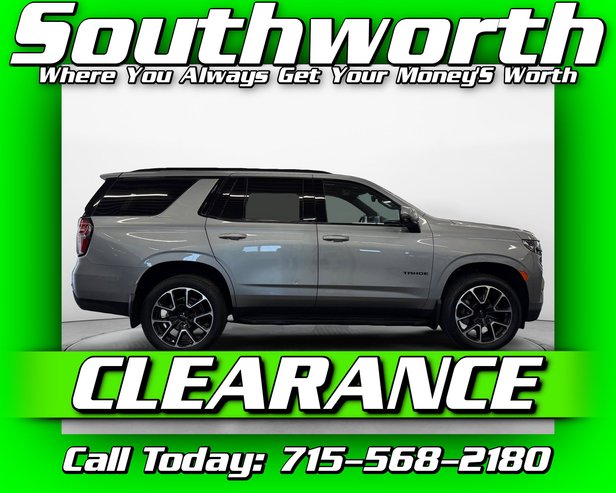 Used 2024 Chevrolet Tahoe RST w/ Luxury Package AWD/4WD image 1