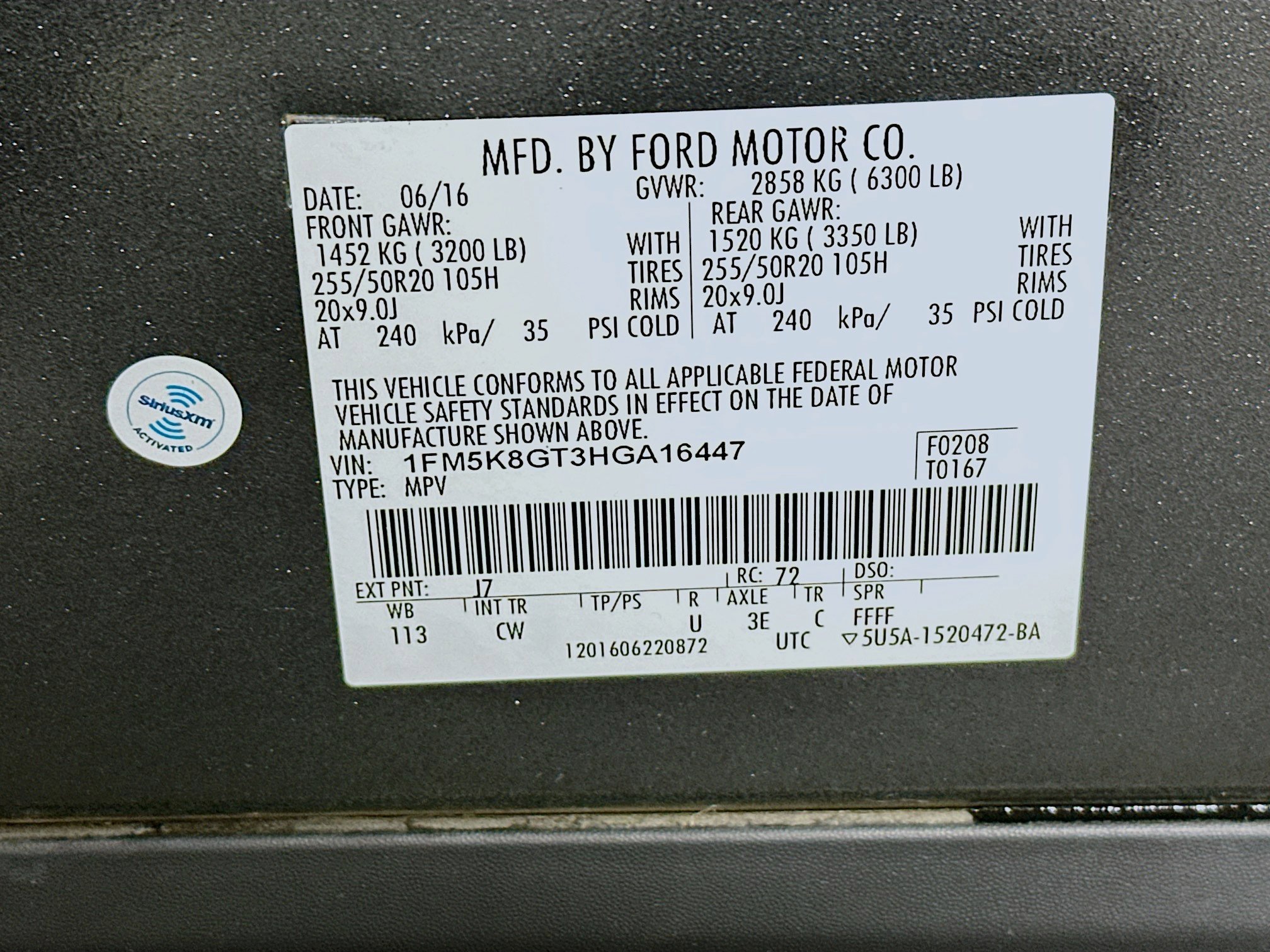 Used 2017 Ford Explorer Sport w/ Equipment Group 401A image 12