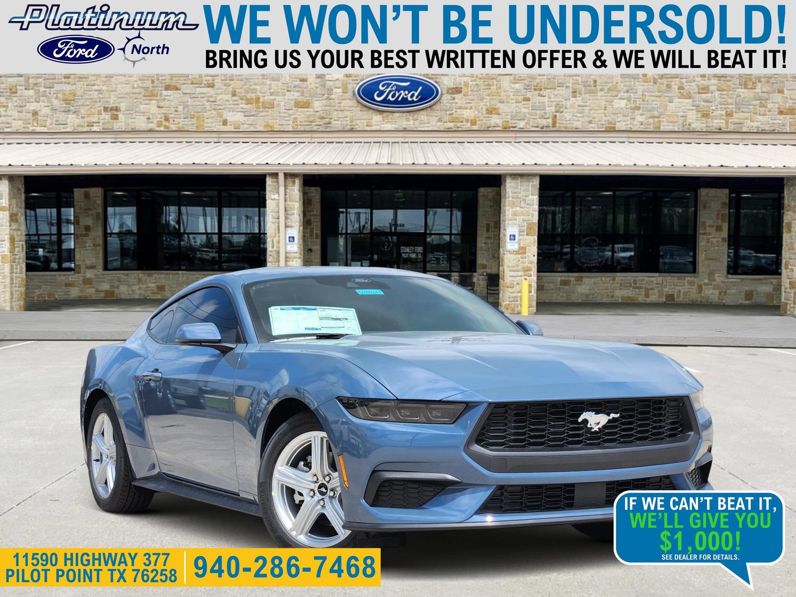 New 2026 Ford Mustang Coupe