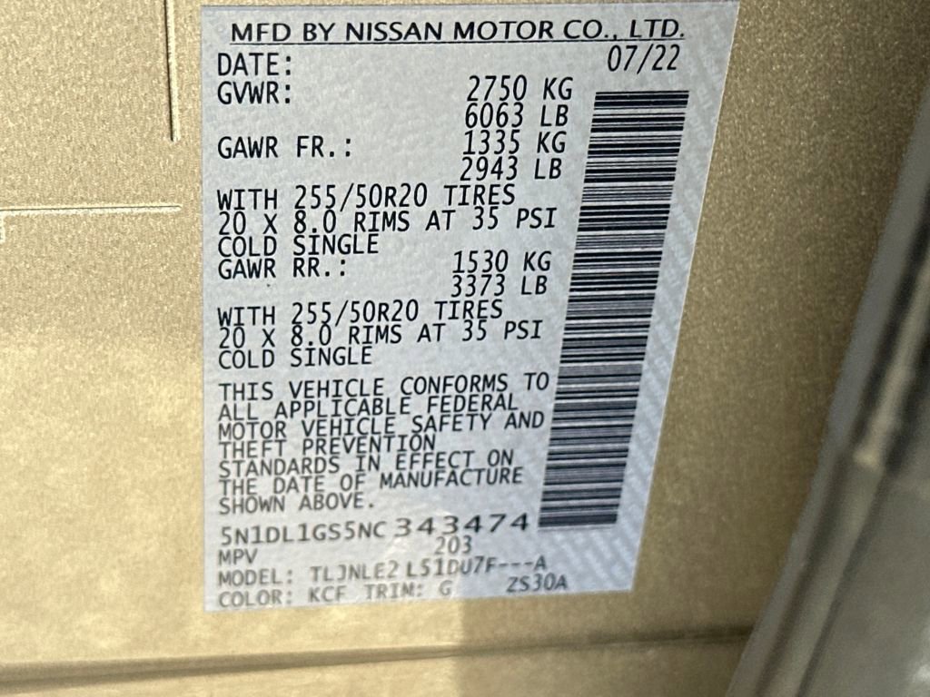 Used 2022 INFINITI QX60 Sensory w/ Vision Package image 29