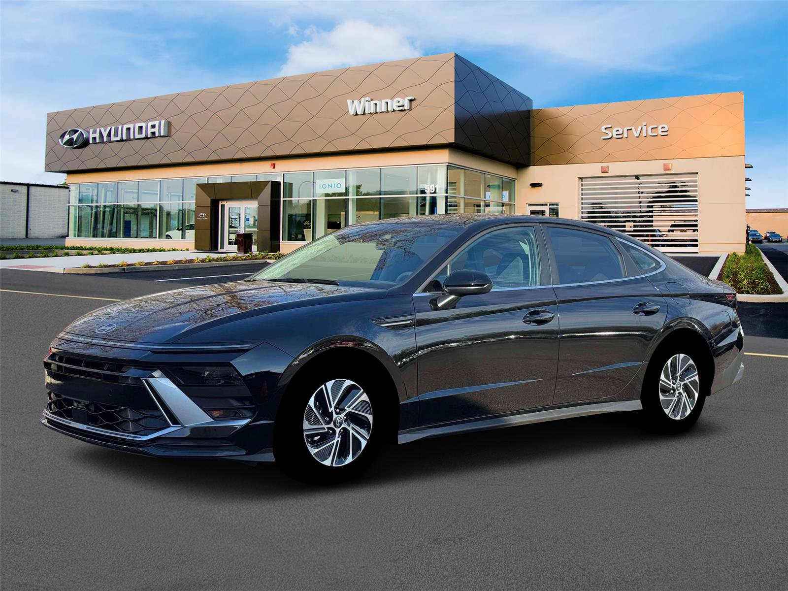 New 2026 Hyundai Sonata Blue FWD image 2