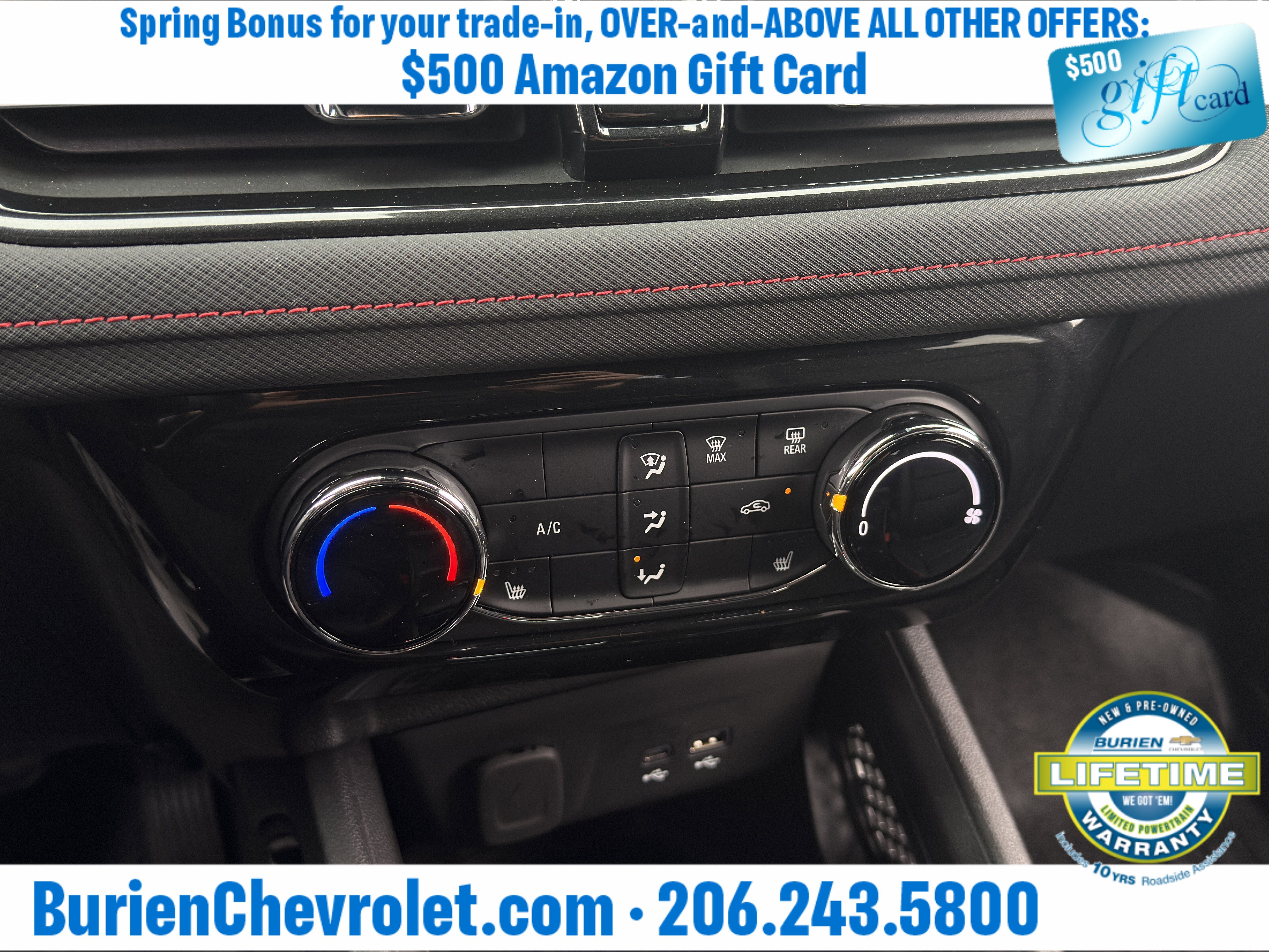 Used 2024 Chevrolet TrailBlazer RS w/ Driver Confidence Package image 17