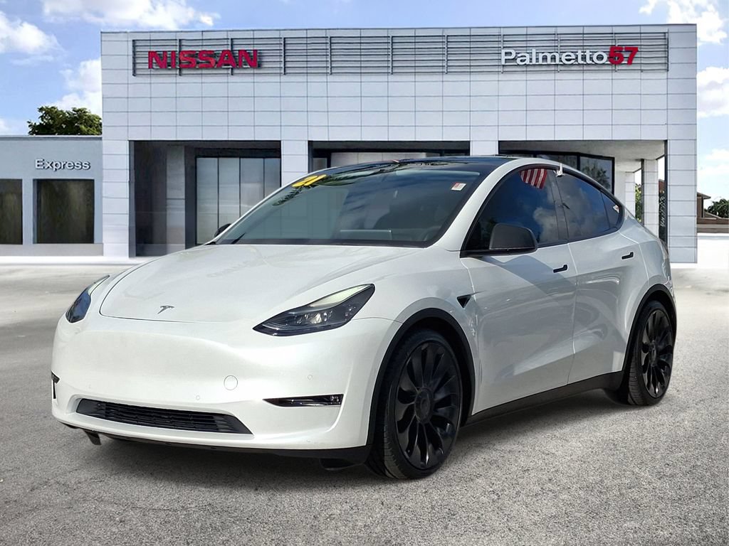 Used 2021 Tesla Model Y Performance AWD/4WD image 3