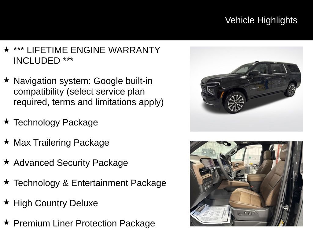 New 2026 Chevrolet Suburban High Country image 2