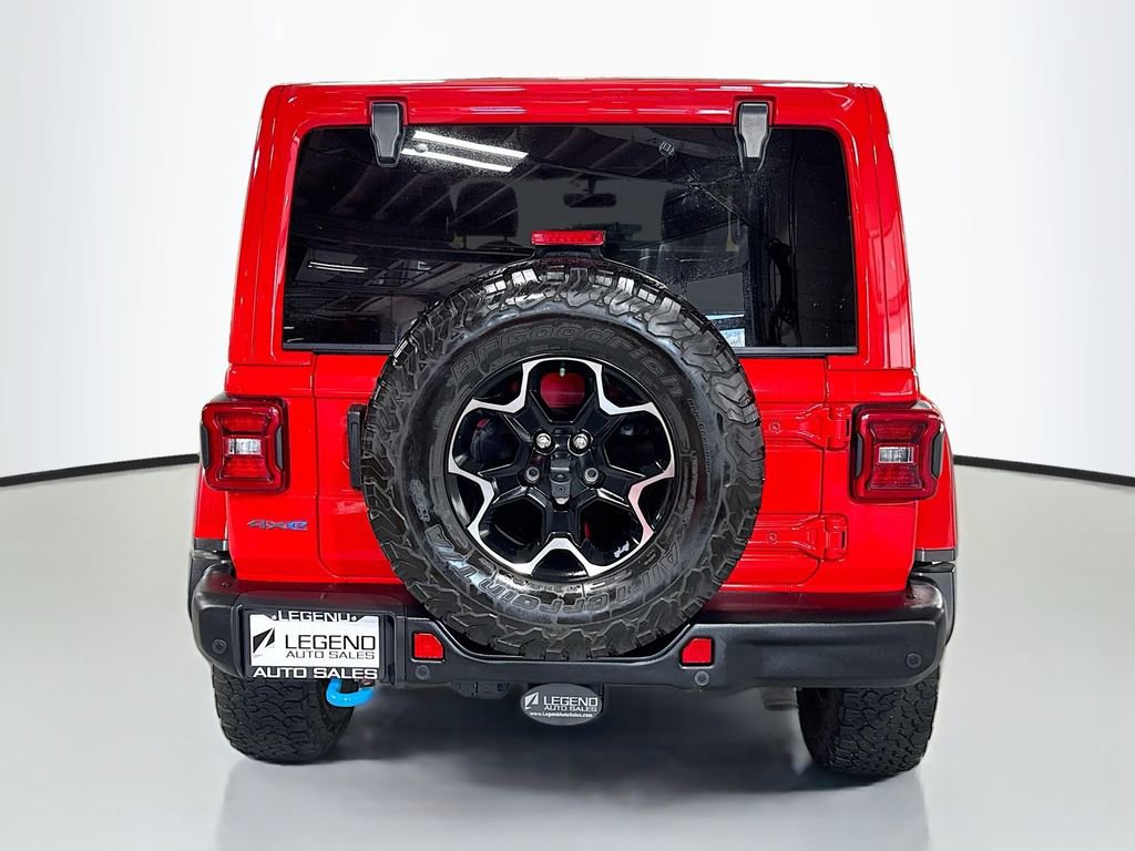 Used 2021 Jeep Wrangler Unlimited Rubicon 4xe w/ Steel Bumper Group AWD/4WD image 8