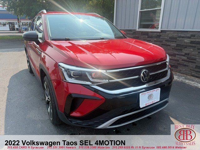 Used 2022 Volkswagen Taos SEL w/ Panoramic Sunroof Package