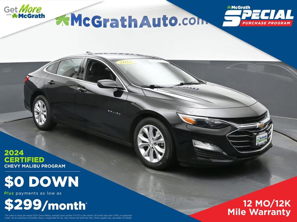Used 2024 Chevrolet Malibu LT image 1
