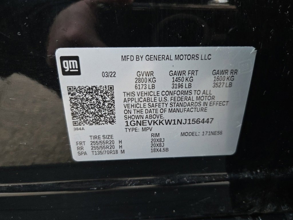 Used 2022 Chevrolet Traverse Premier w/ Redline Edition image 30