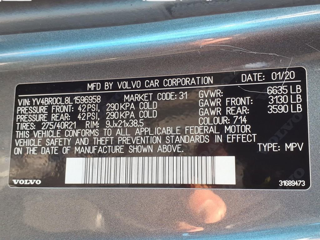 Used 2020 Volvo XC90 T8 Inscription image 15