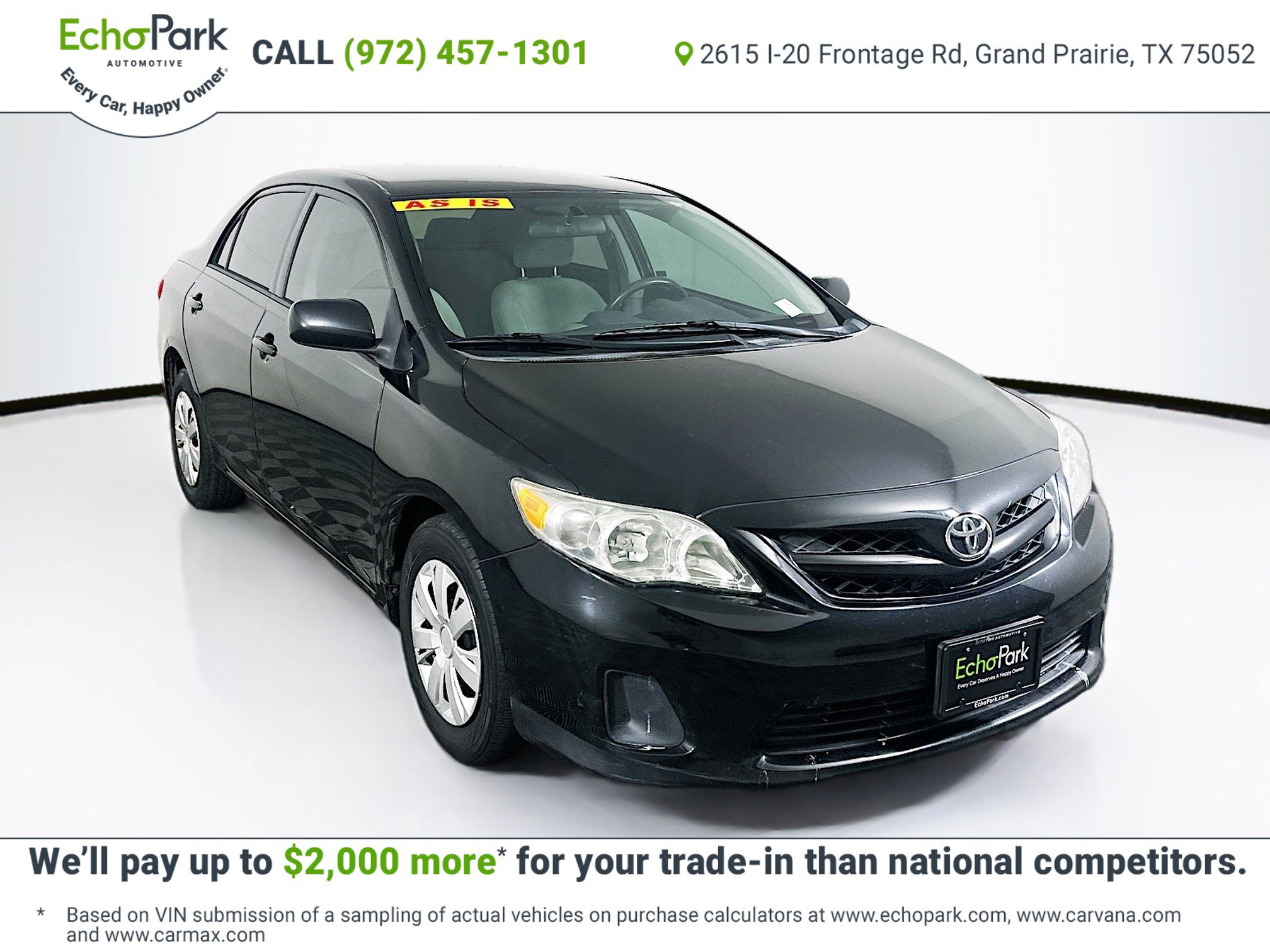 Used 2013 Toyota Corolla L