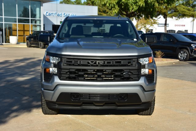 Used 2024 Chevrolet Silverado 1500 Custom w/ Turbomax Blackout Package AWD/4WD image 2