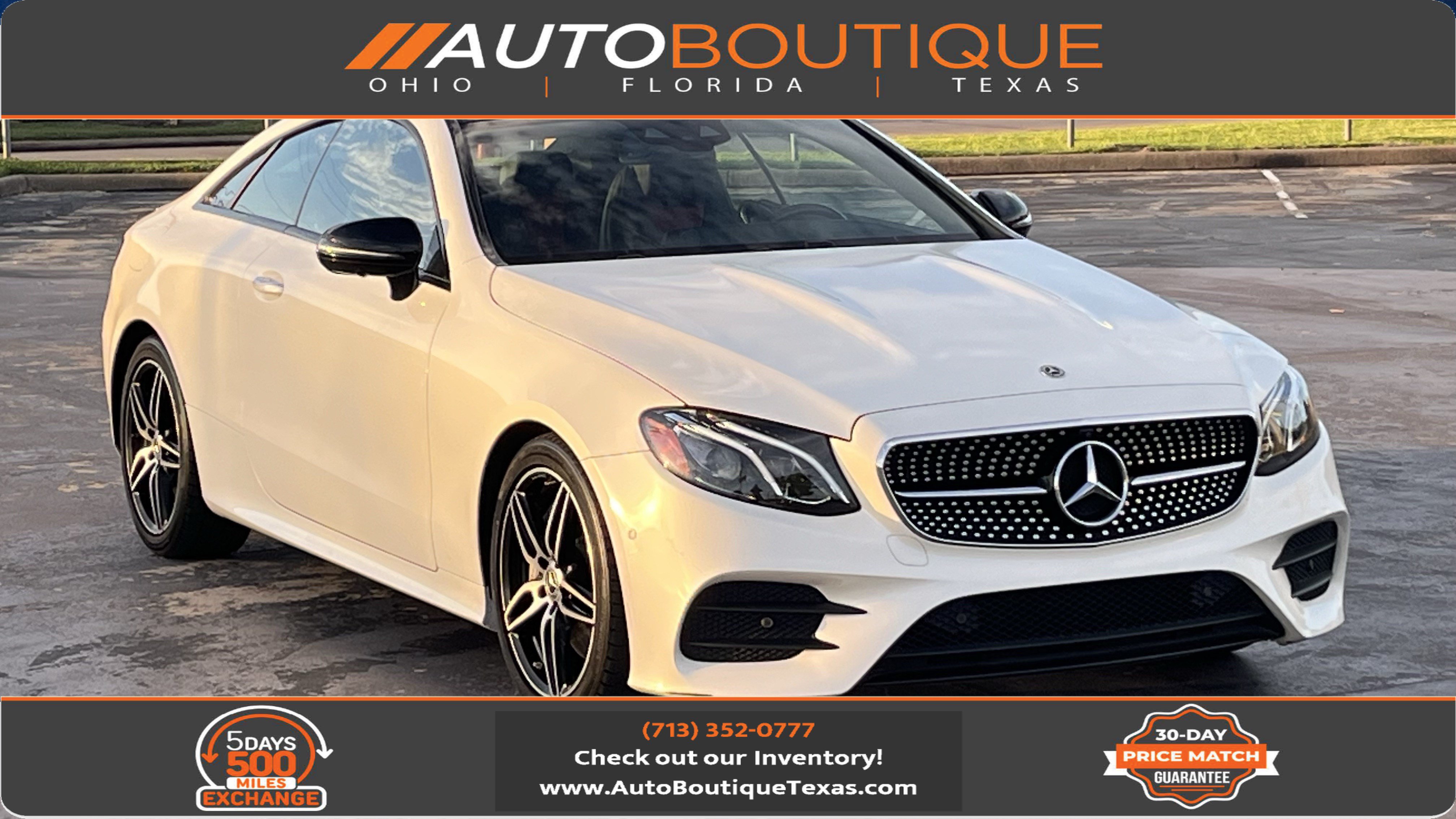 Used 2020 Mercedes-Benz E 450 Coupe w/ AMG Line image 1
